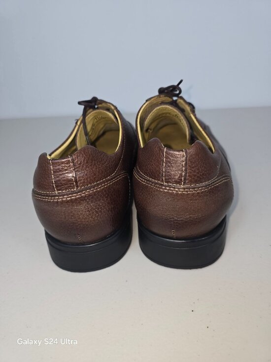 Studio Belvedere Bay bridge men\'s brown leather oxford shoes size 11.5 main image 6